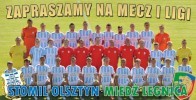Zapraszamy na mecz Stomil Olsztyn - Miedź Legnica