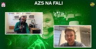 Adrian Brzozowski w audycji AZS Na Fali