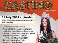 II Casting do Miss Warmii i Mazur